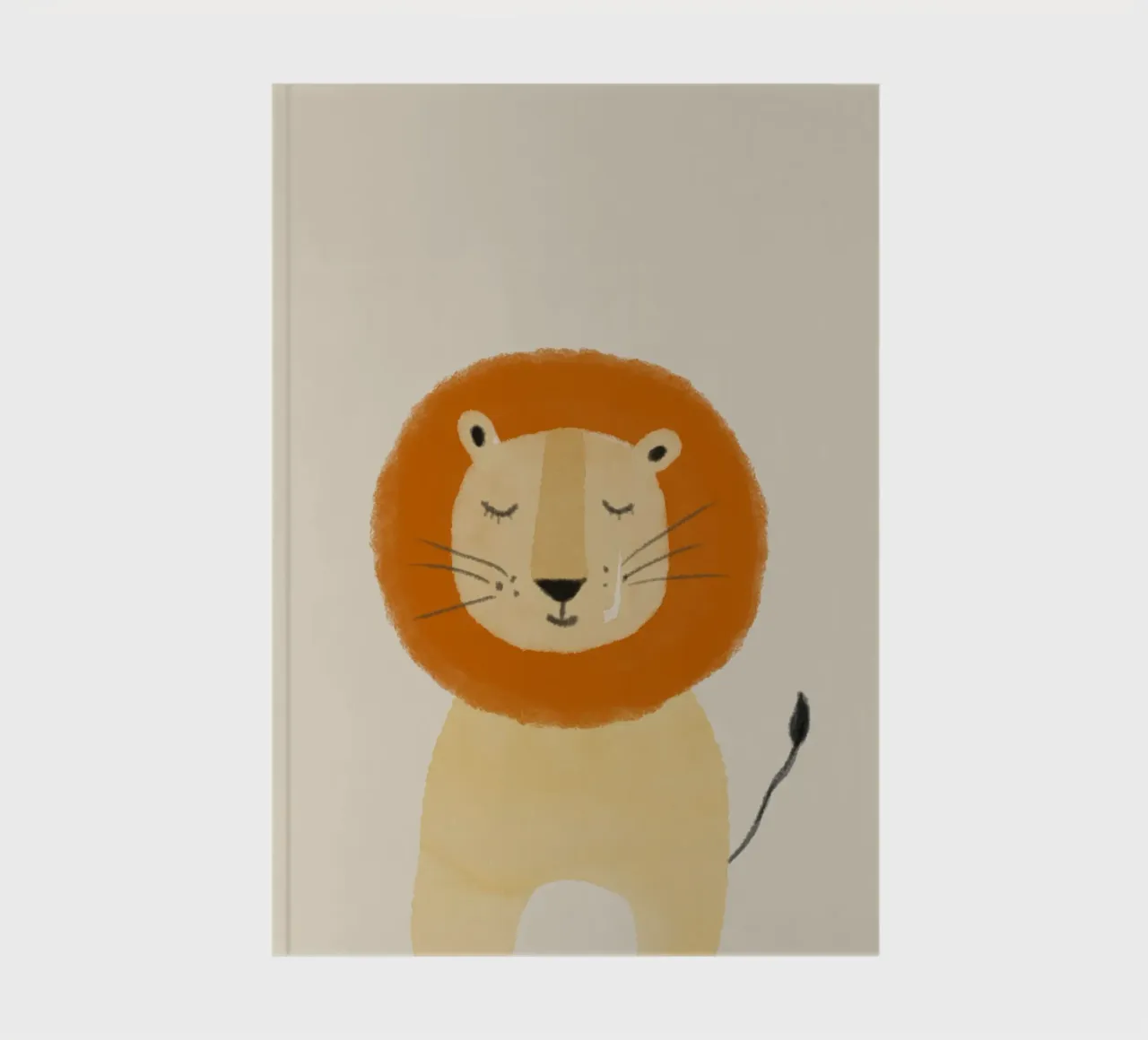 Lion Design notebook by Indigo Rain