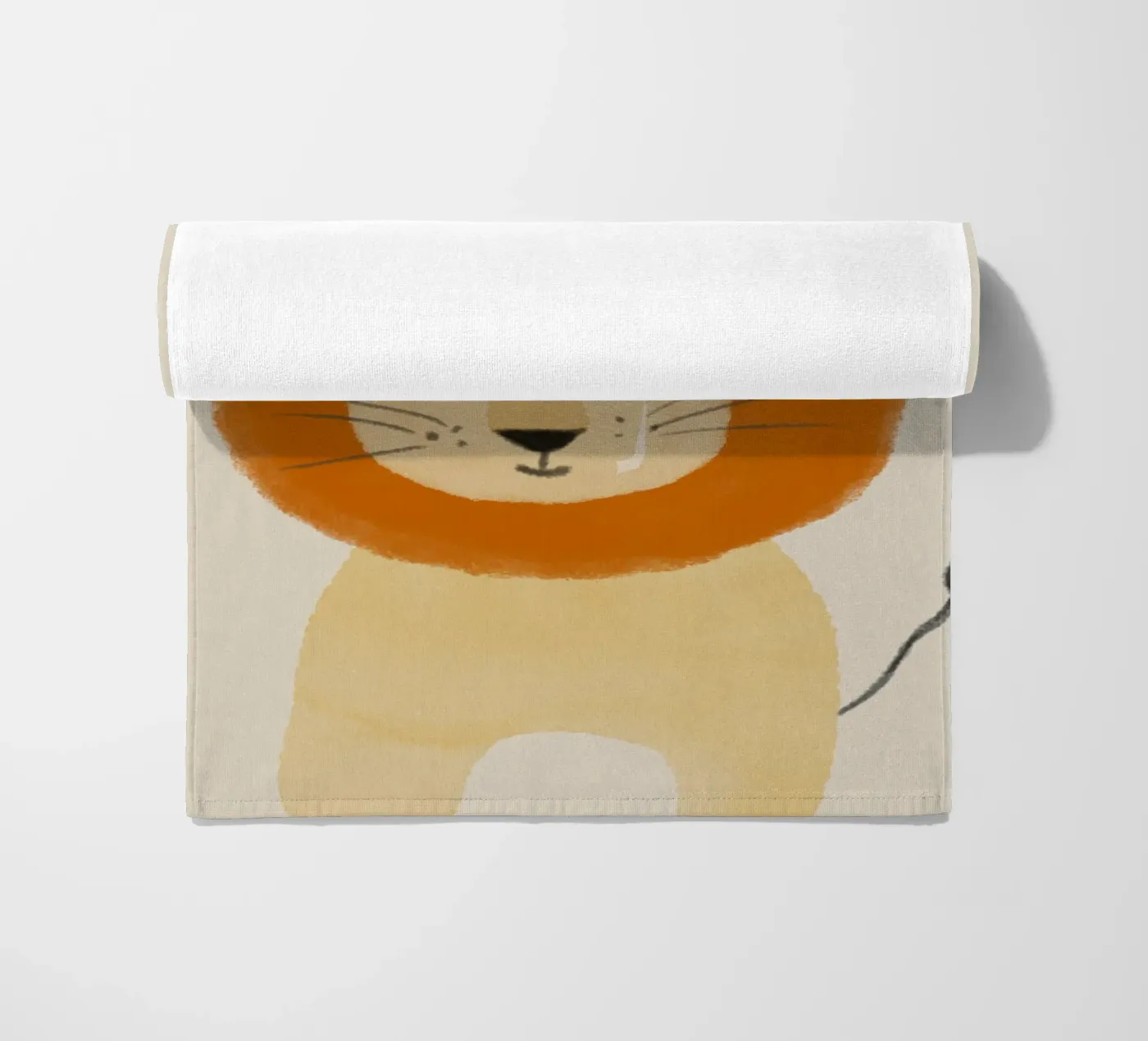 Lion Design telo mare da Indigo Rain