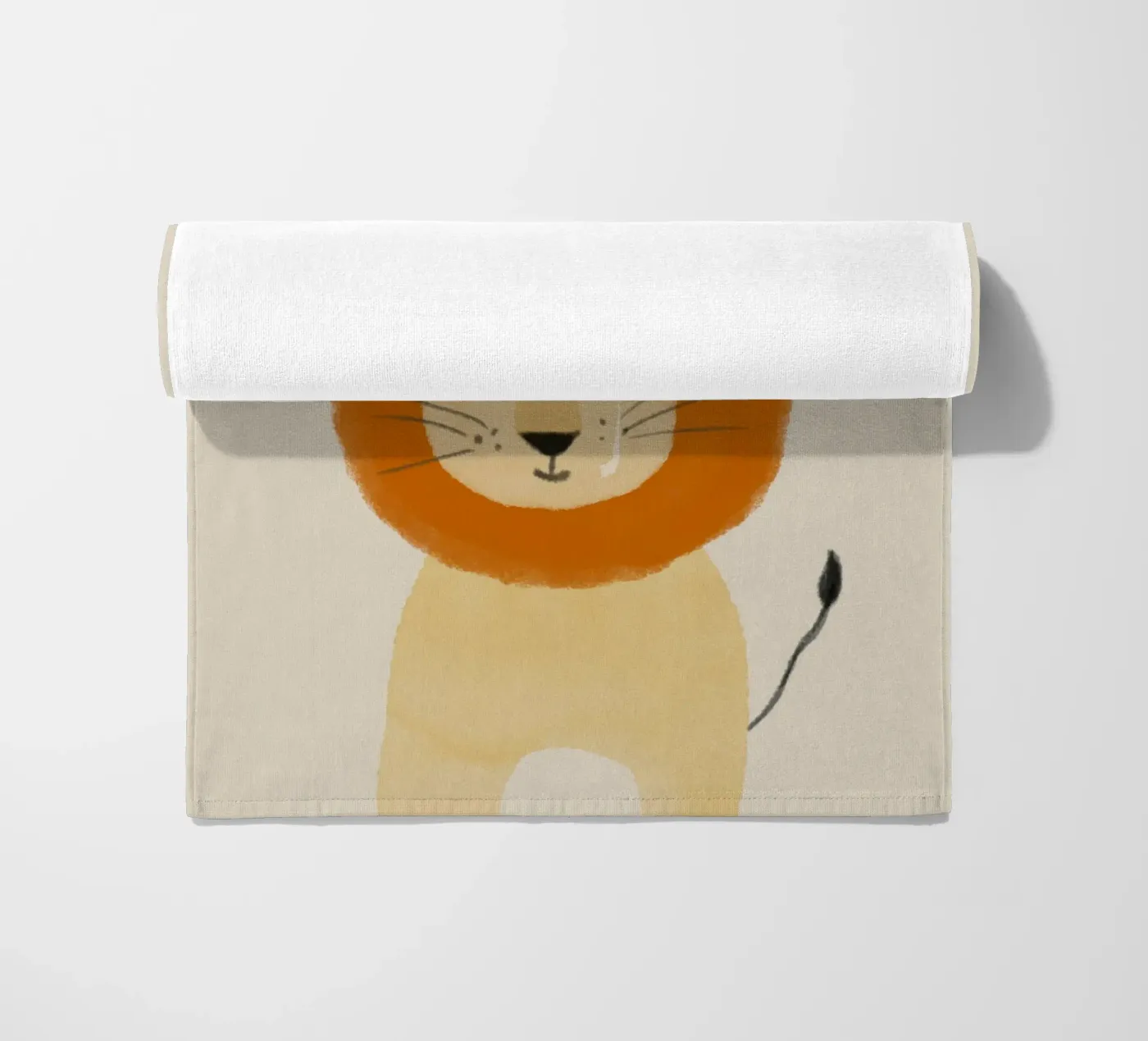 Lion Design telo mare da Indigo Rain