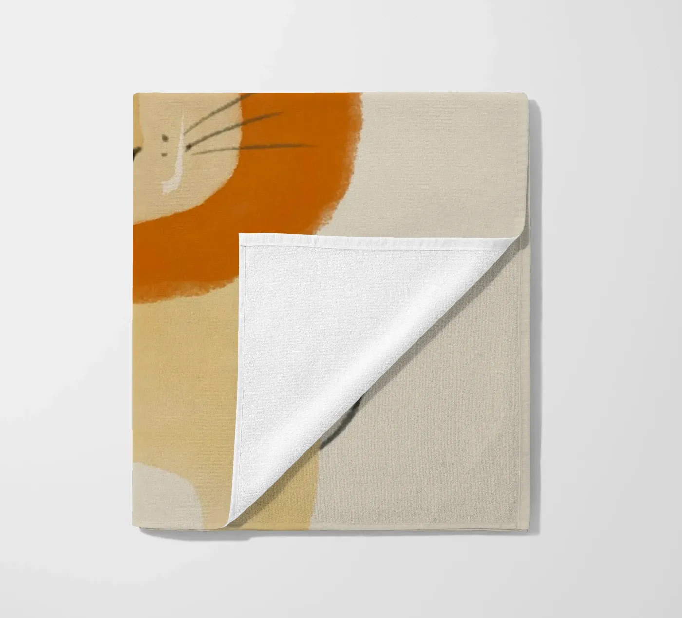 Lion Design telo mare da Indigo Rain