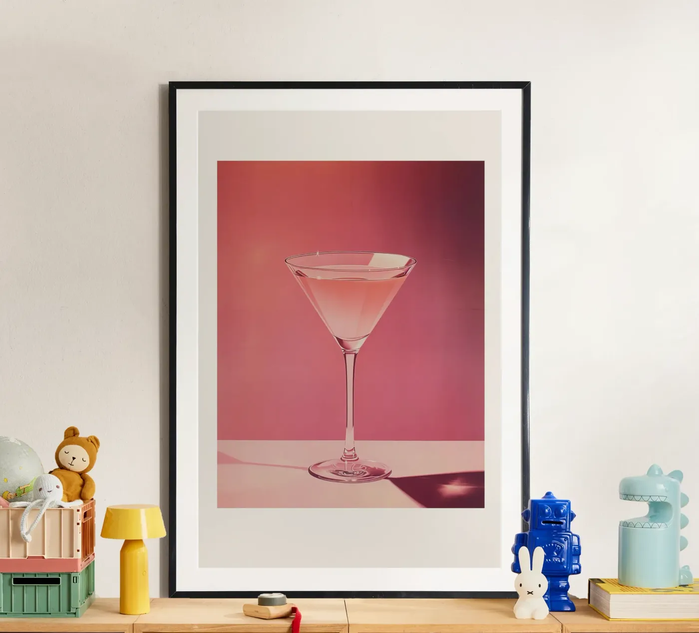 Pink Cosmopolitan poster da Malou-Studio
