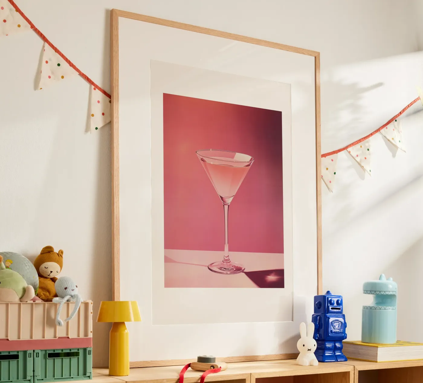 Pink Cosmopolitan poster da Malou-Studio