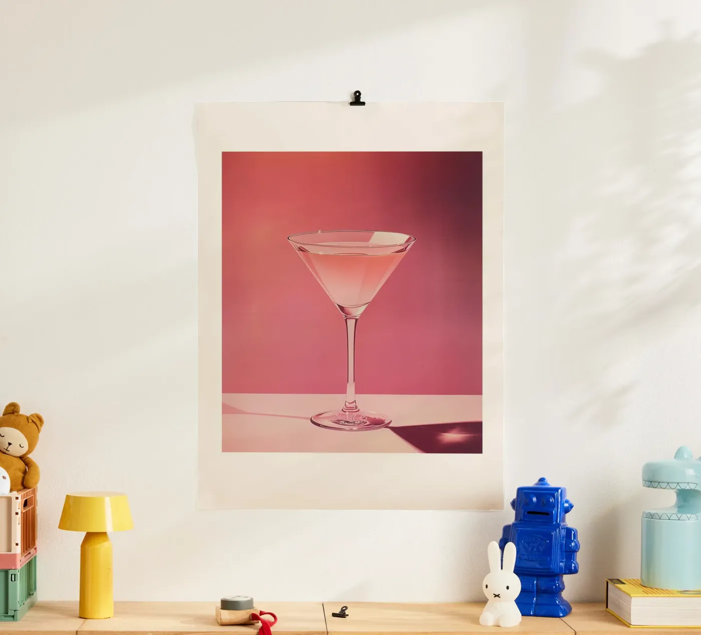Pink Cosmopolitan poster da Malou-Studio