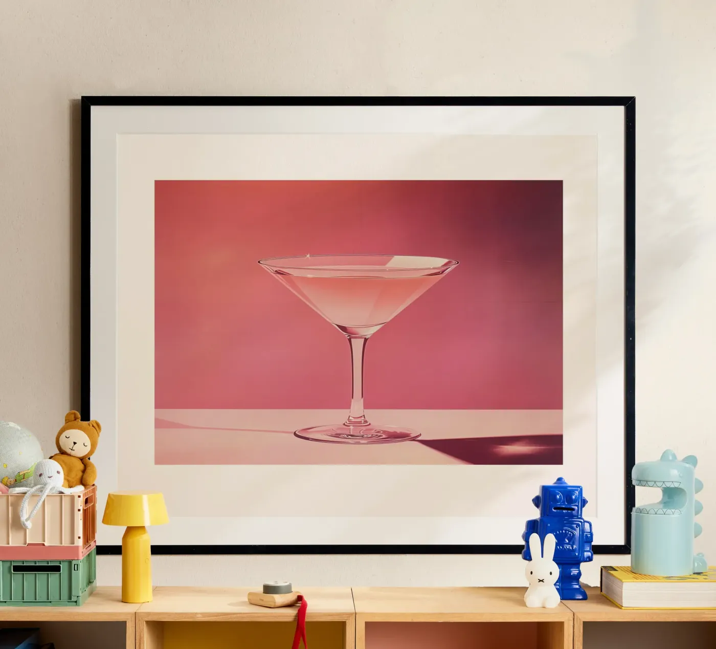 Pink Cosmopolitan poster da Malou-Studio