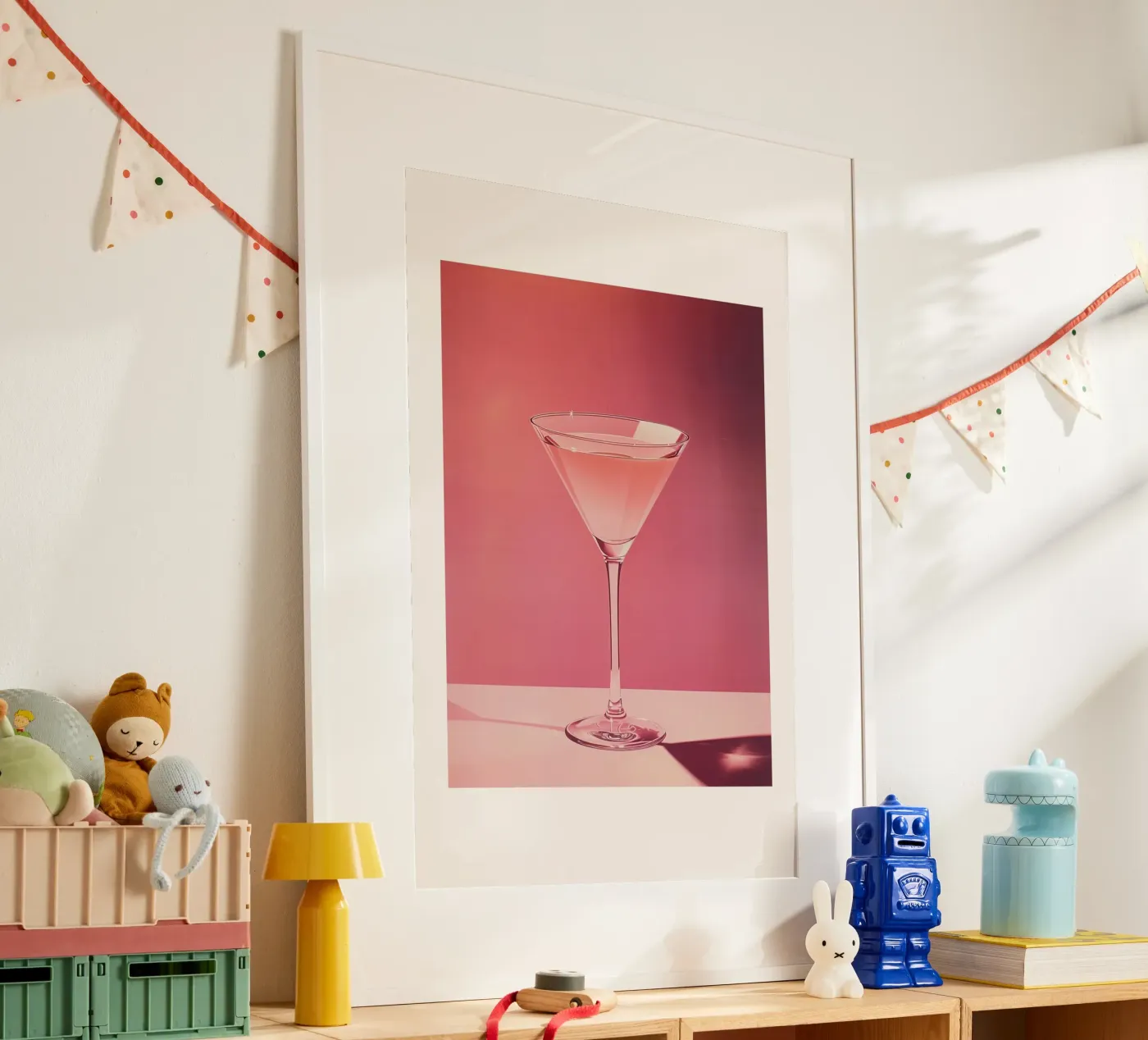 Pink Cosmopolitan poster da Malou-Studio