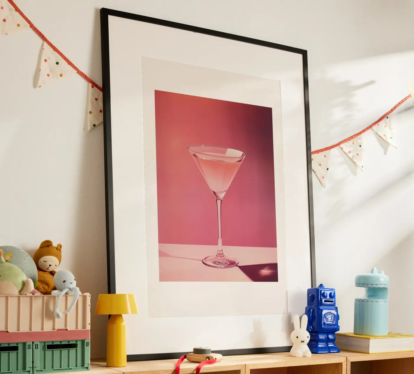 Pink Cosmopolitan poster da Malou-Studio