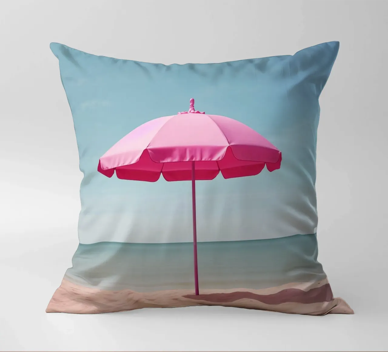 Ombrellone rosa cuscino da Malou-Studio