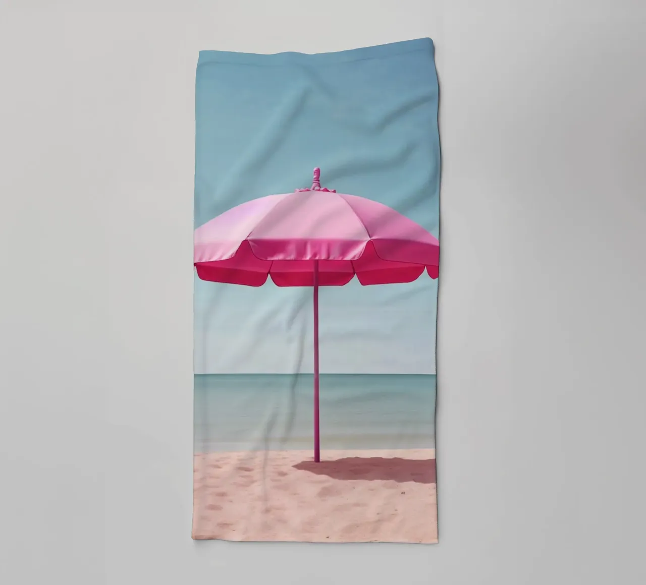 Ombrellone rosa asciugamano da bagno da Malou-Studio