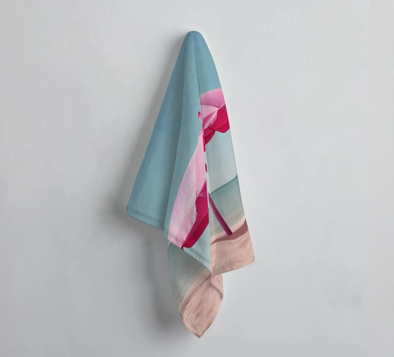 Ombrellone rosa asciugamano da bagno da Malou-Studio