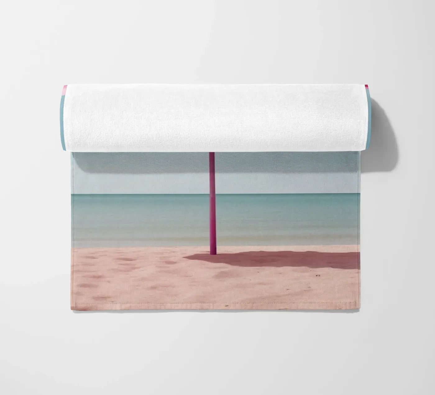 Ombrellone rosa telo mare da Malou-Studio