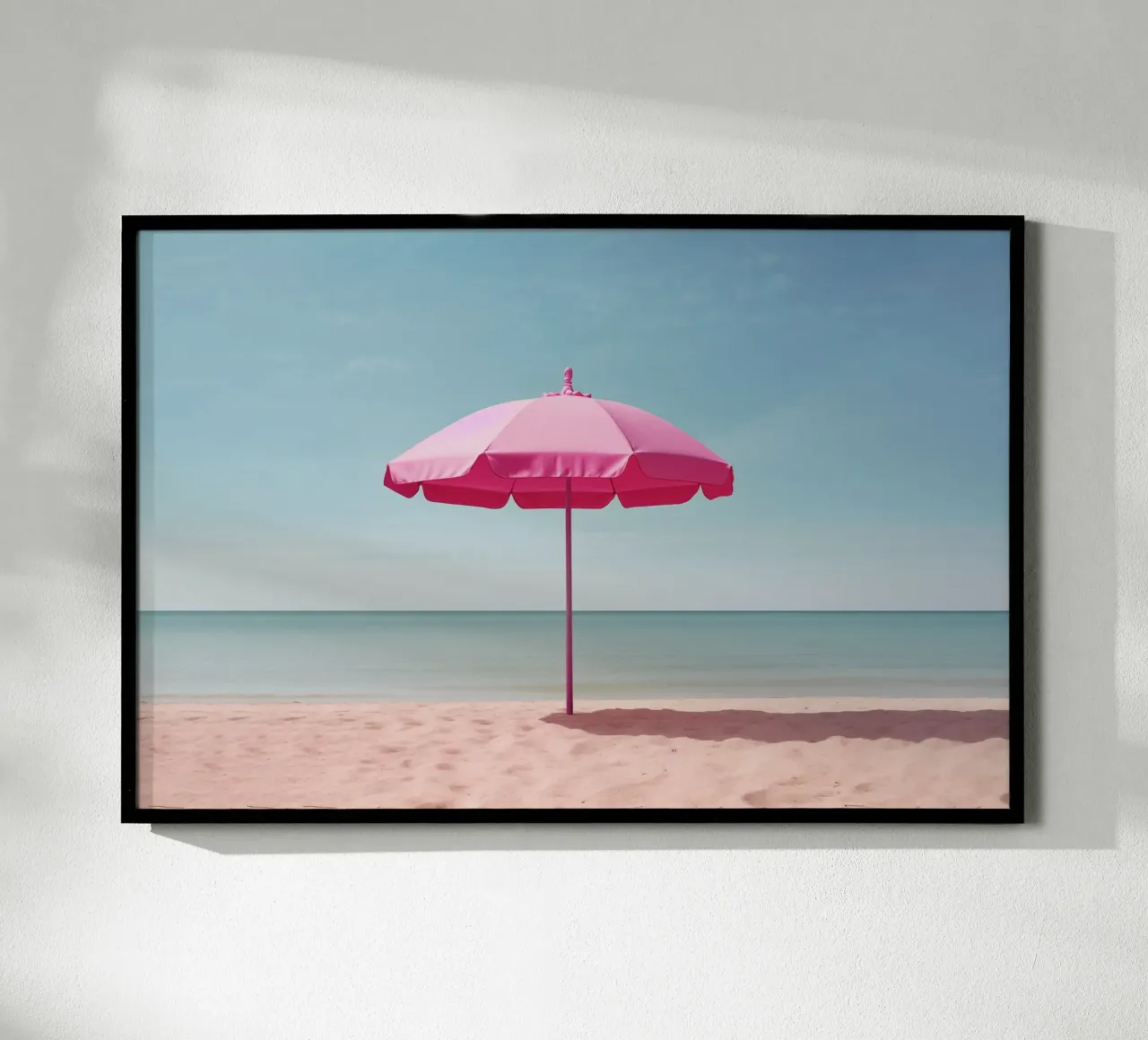 Ombrellone rosa poster da Malou-Studio