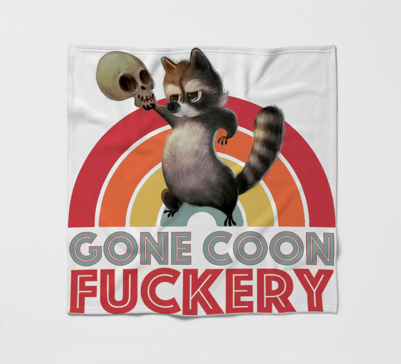 Gone Coon Retro coperta in pile da Cute'n'Rude