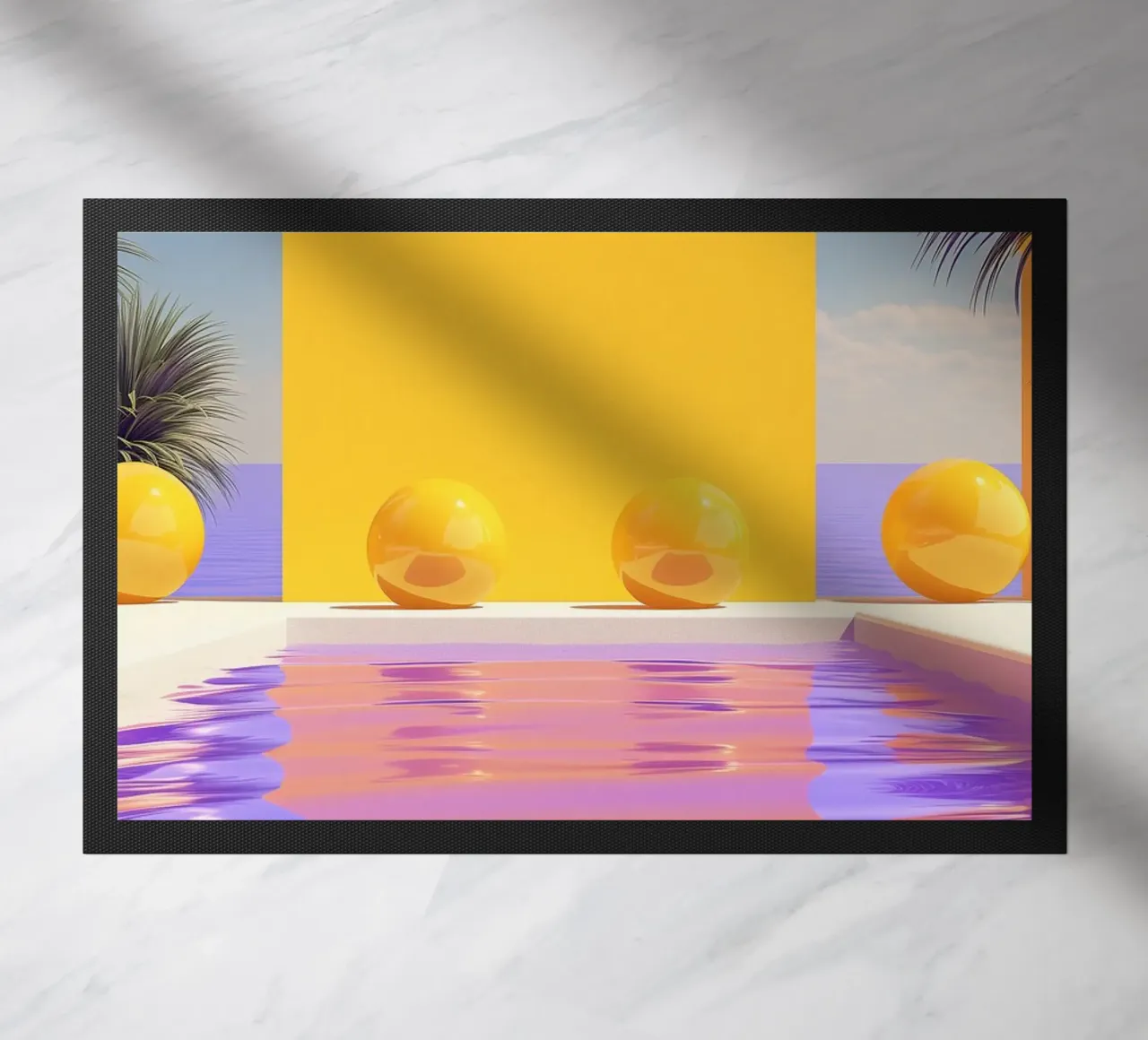 Pool Illusion 01 doormat by Malou-Studio