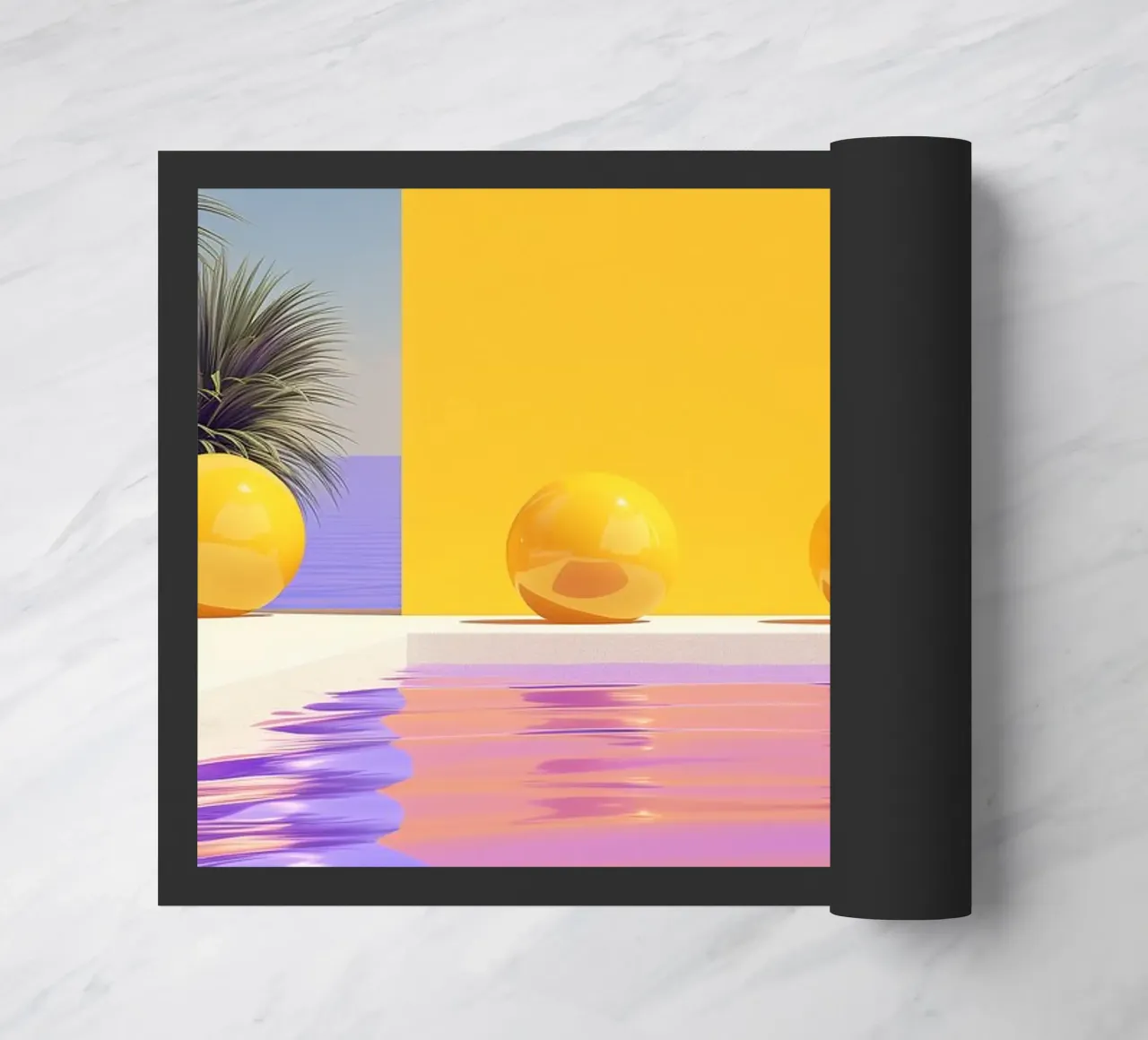 Pool Illusion 01 doormat by Malou-Studio