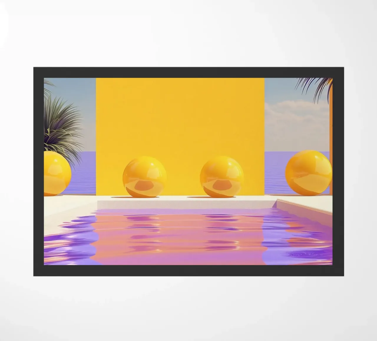 Pool Illusion 01 doormat by Malou-Studio