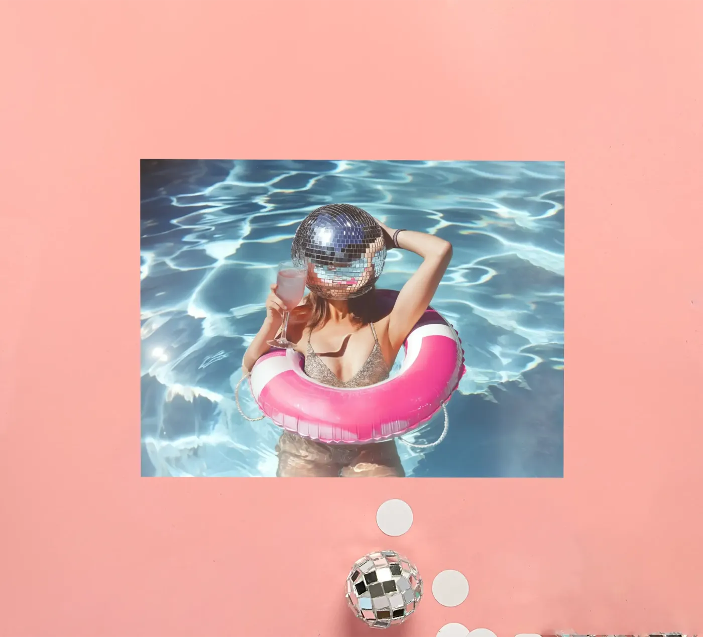 Poolparty Sticker von Malou-Studio