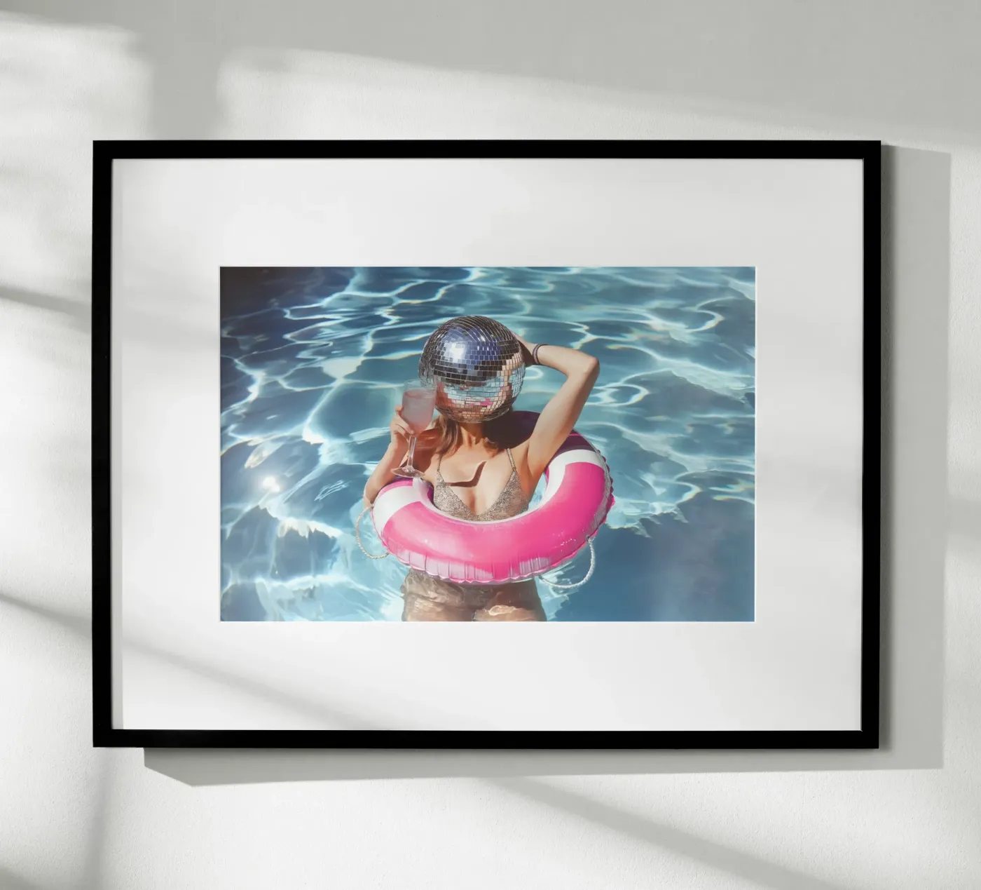 Poolparty Poster von Malou-Studio