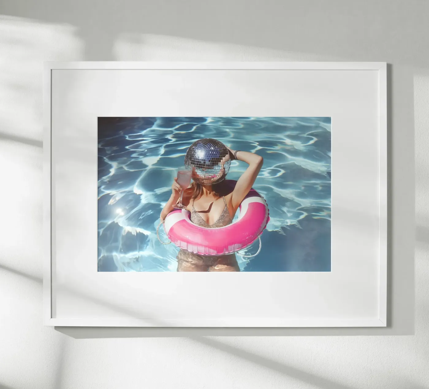 Poolparty Poster von Malou-Studio