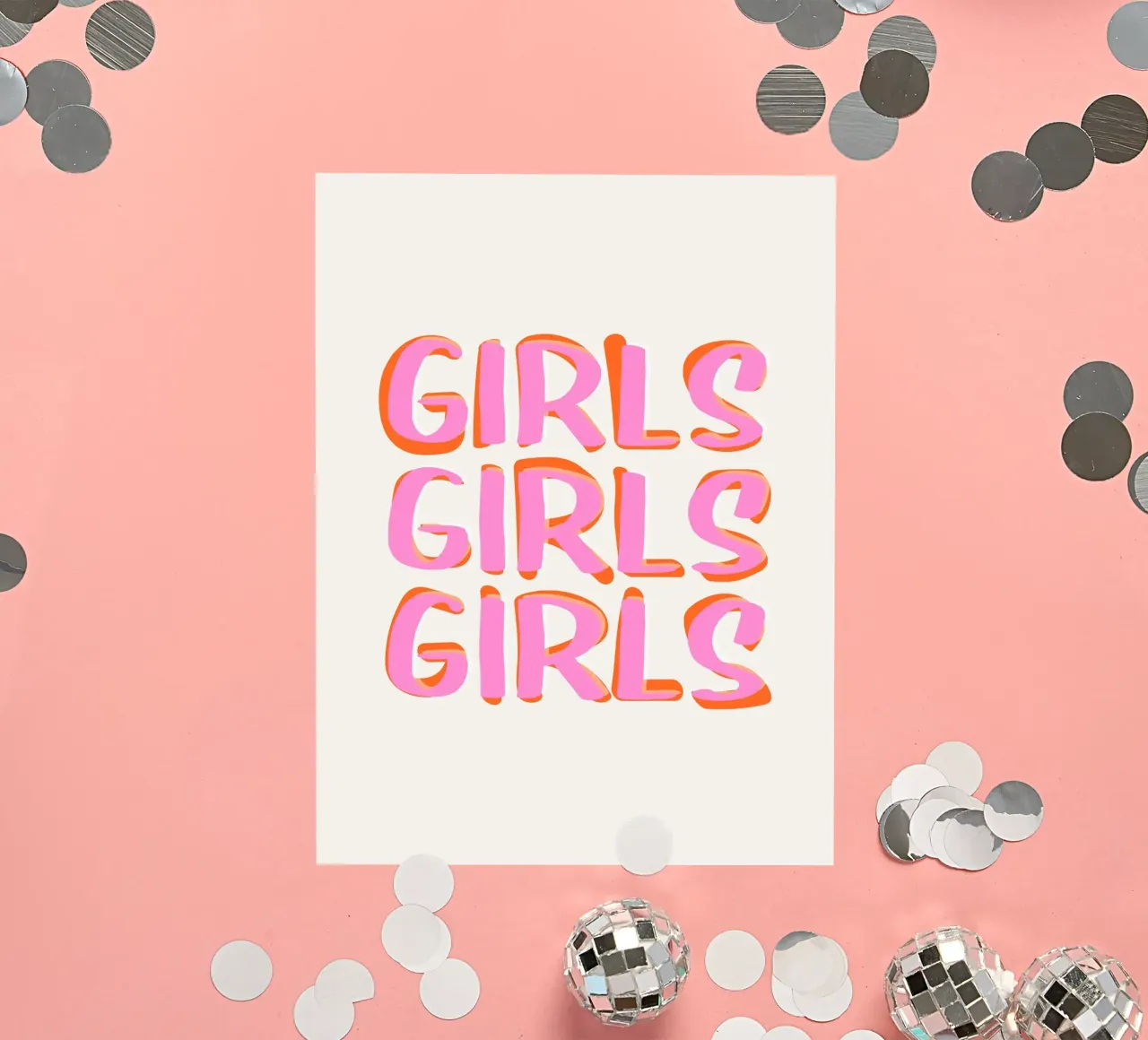 Girls Girls Girls Sticker von Malou-Studio
