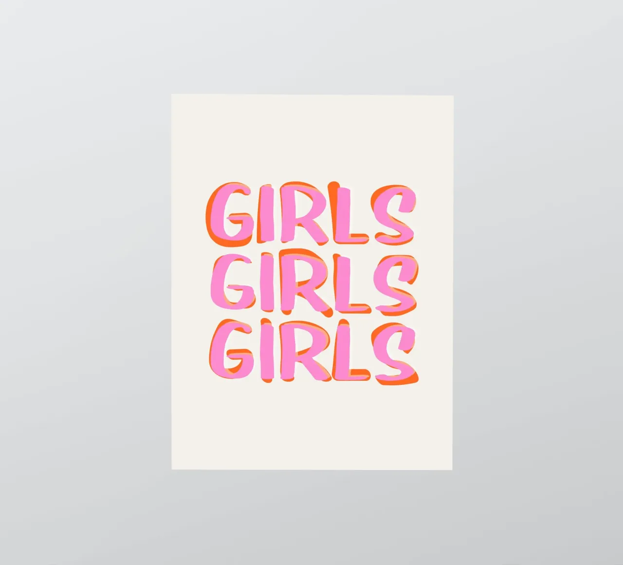 Girls Girls Girls Sticker von Malou-Studio