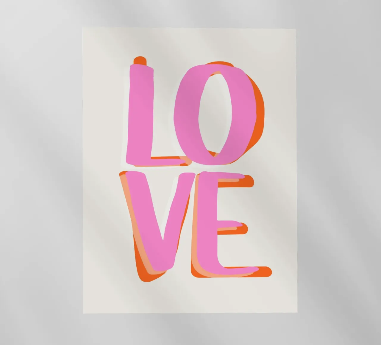Love Letters Backlit Folie von Malou-Studio