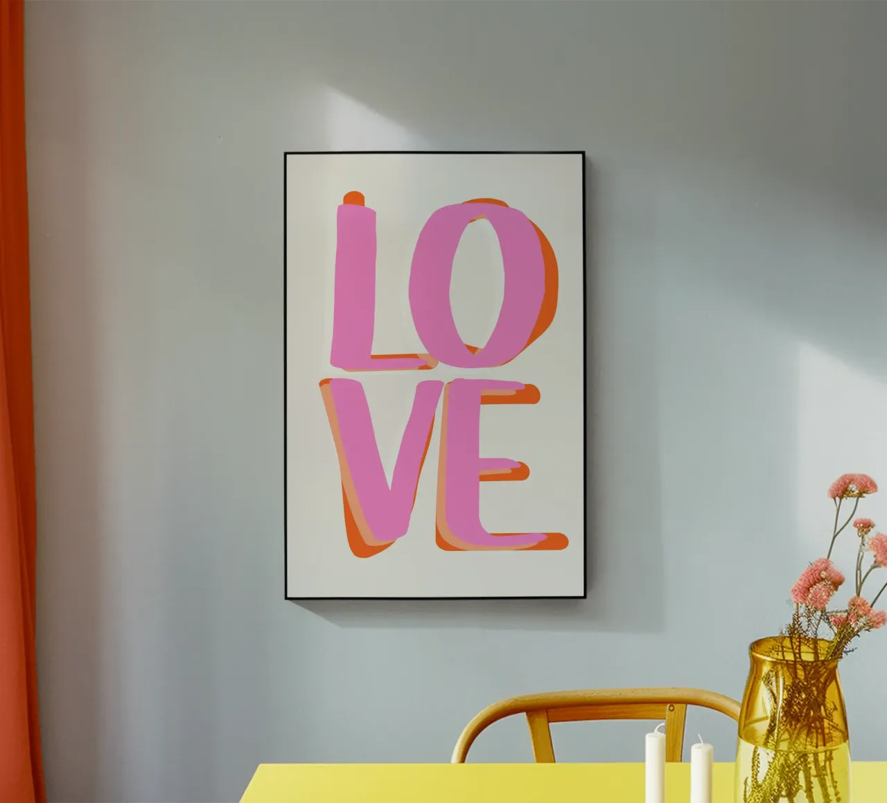 Love Letters plexiglass da Malou-Studio