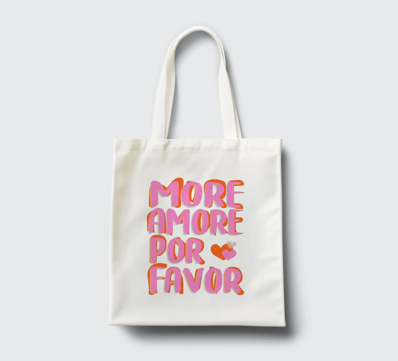 More Amore por Favore Jutebeutel von Malou-Studio