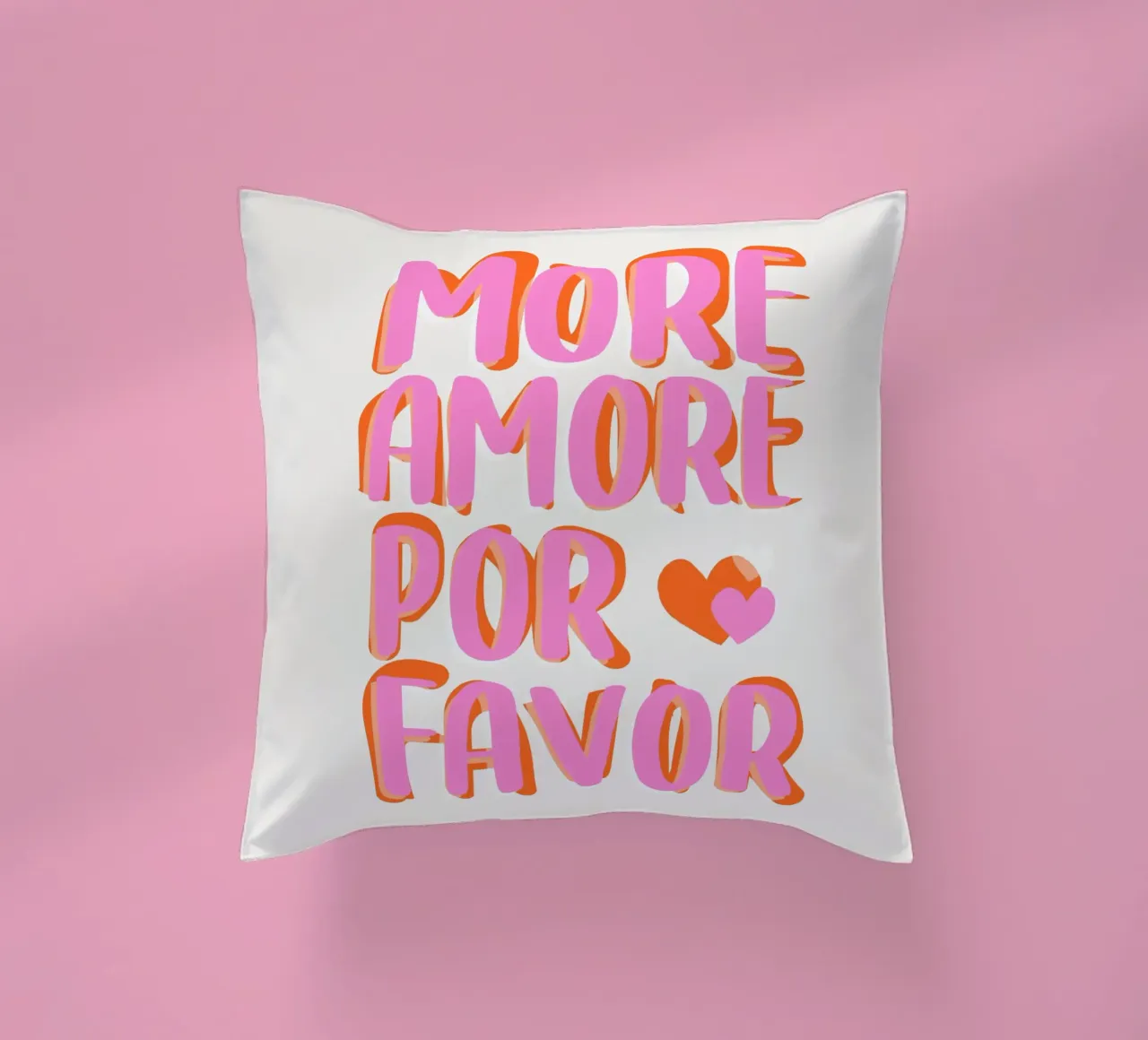 More Amore por Favore cuscino da Malou-Studio
