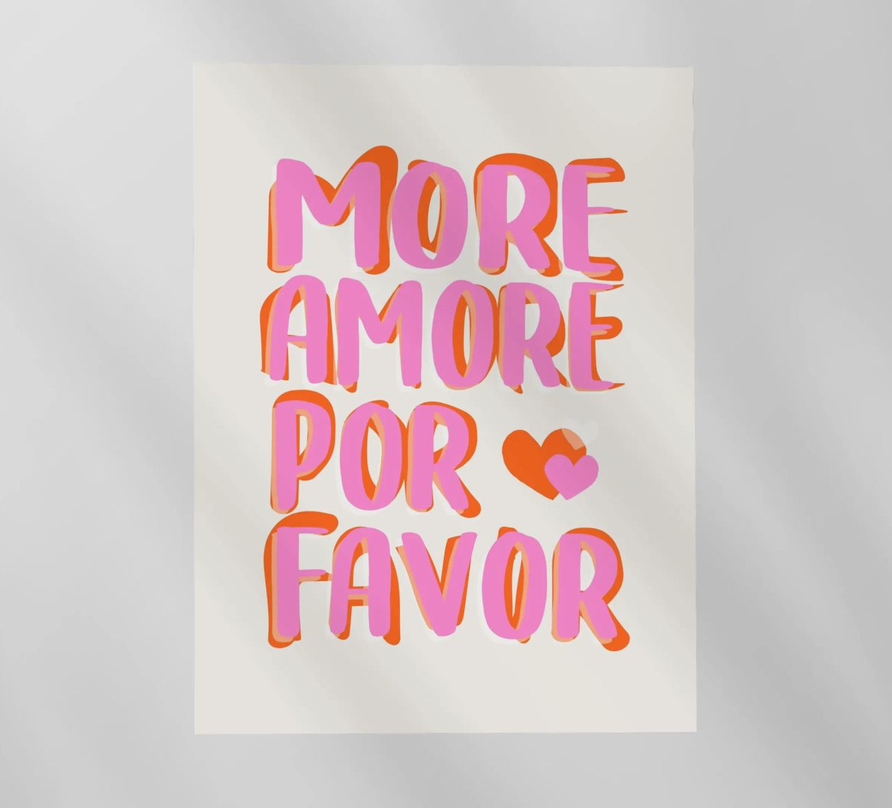 More Amore por Favore pellicola backlit da Malou-Studio