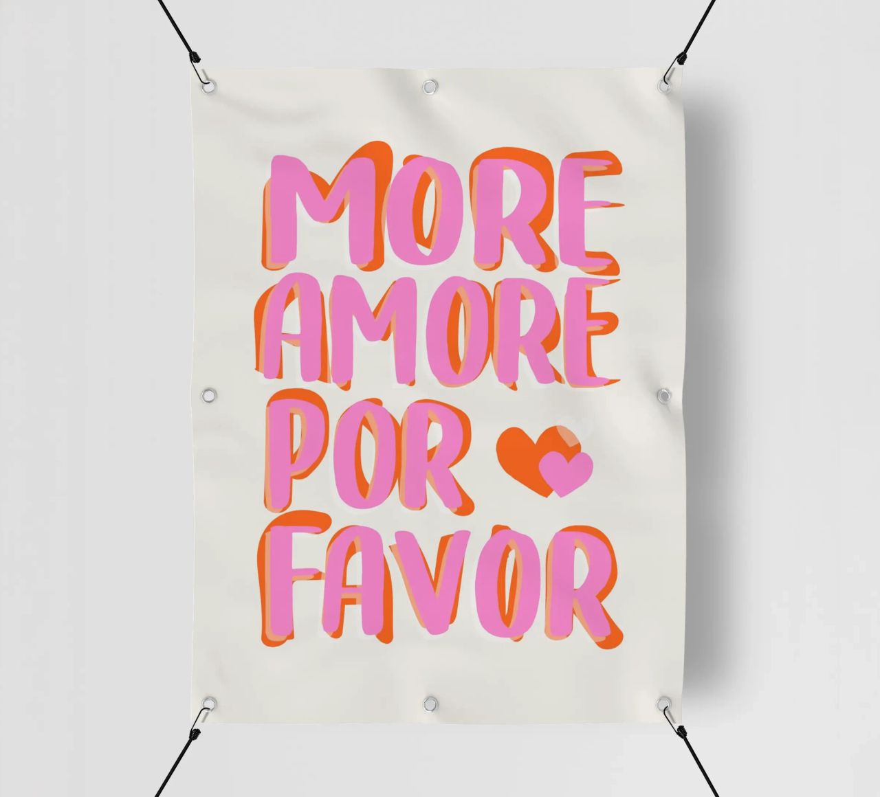 More Amore por Favore telo in pvc da Malou-Studio