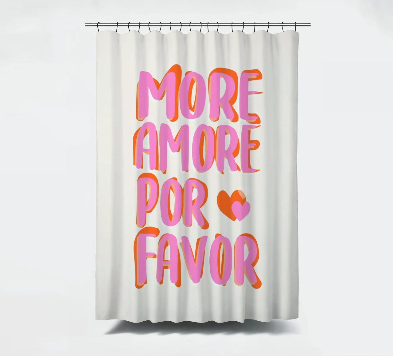 More Amore por Favore rideau de douche de Malou-Studio