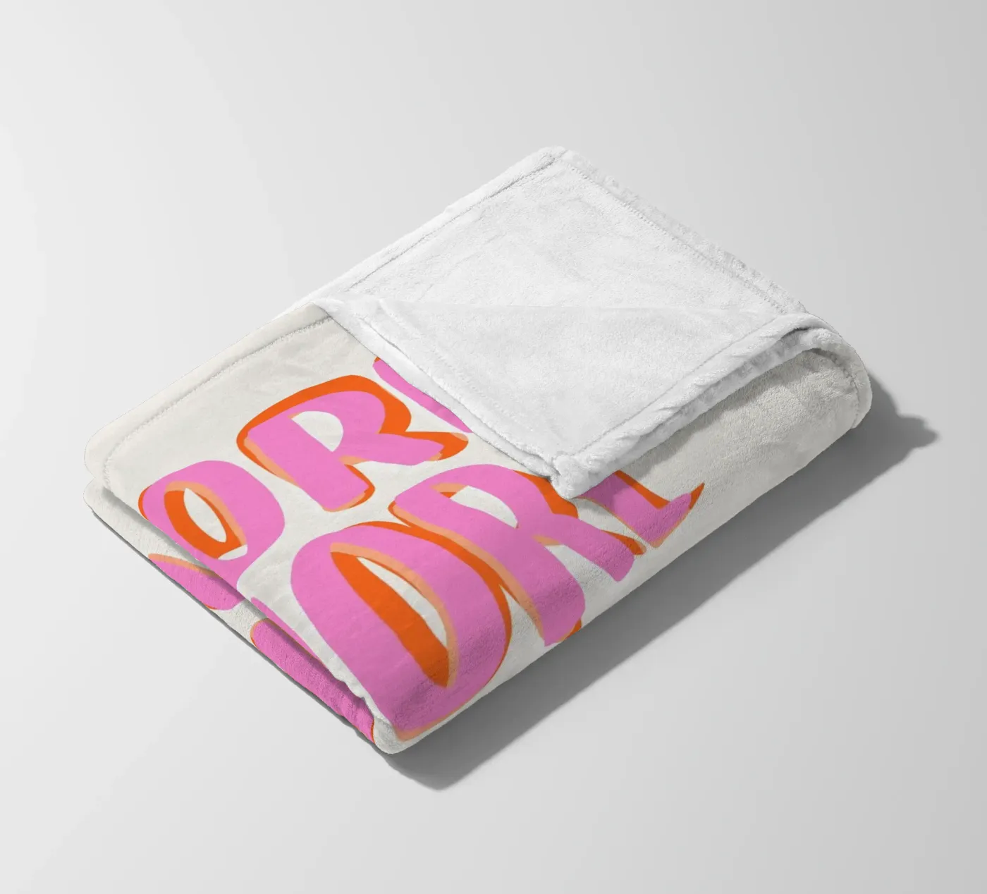 More Amore por Favore coperta in pile da Malou-Studio