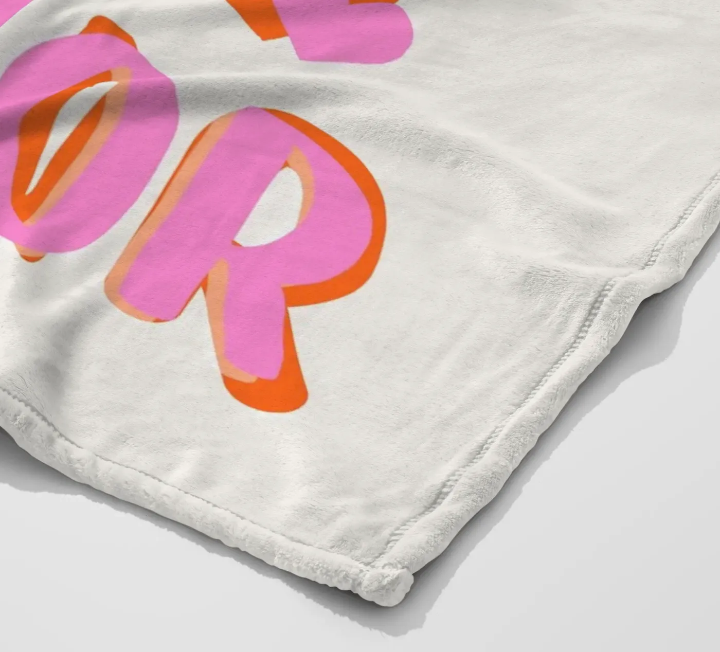 More Amore por Favore coperta in pile da Malou-Studio
