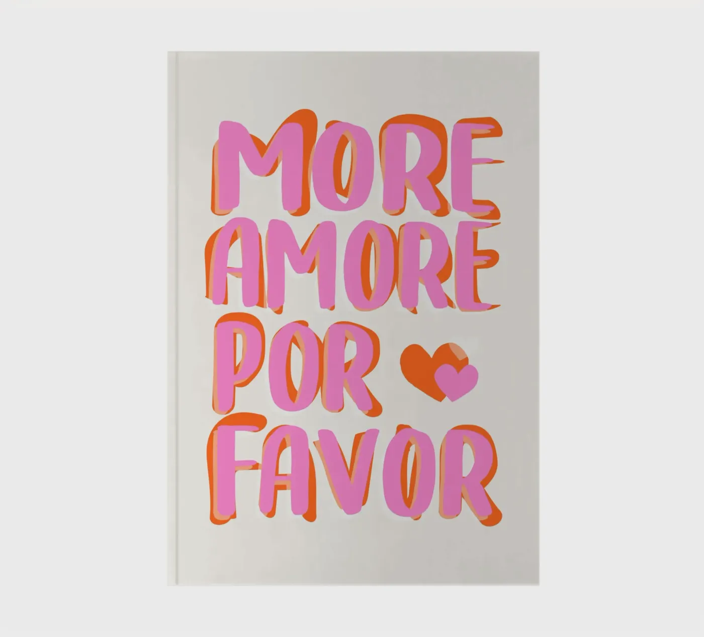 More Amore por Favore quaderno da Malou-Studio
