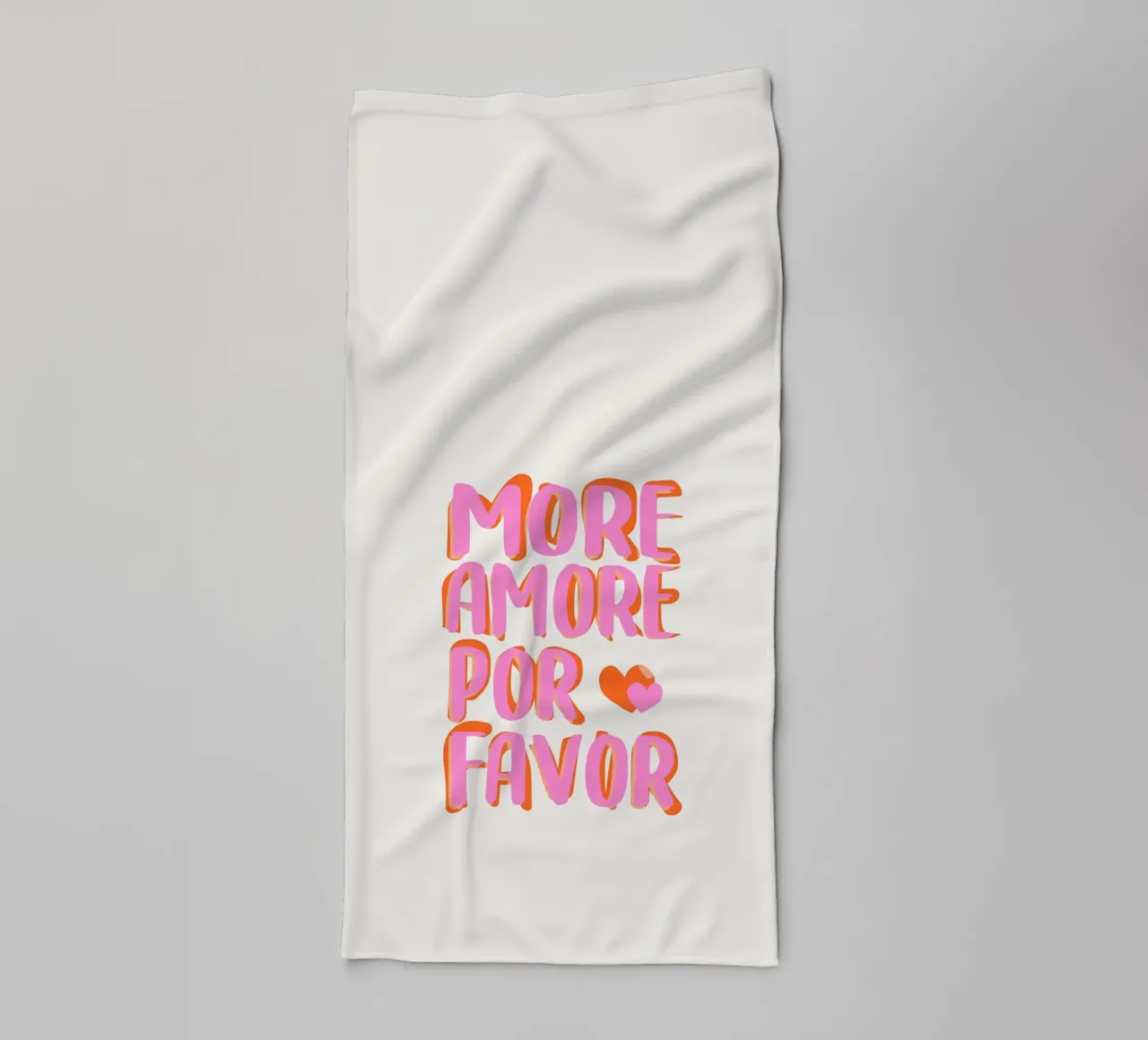 More Amore por Favore toalla de baño de Malou-Studio