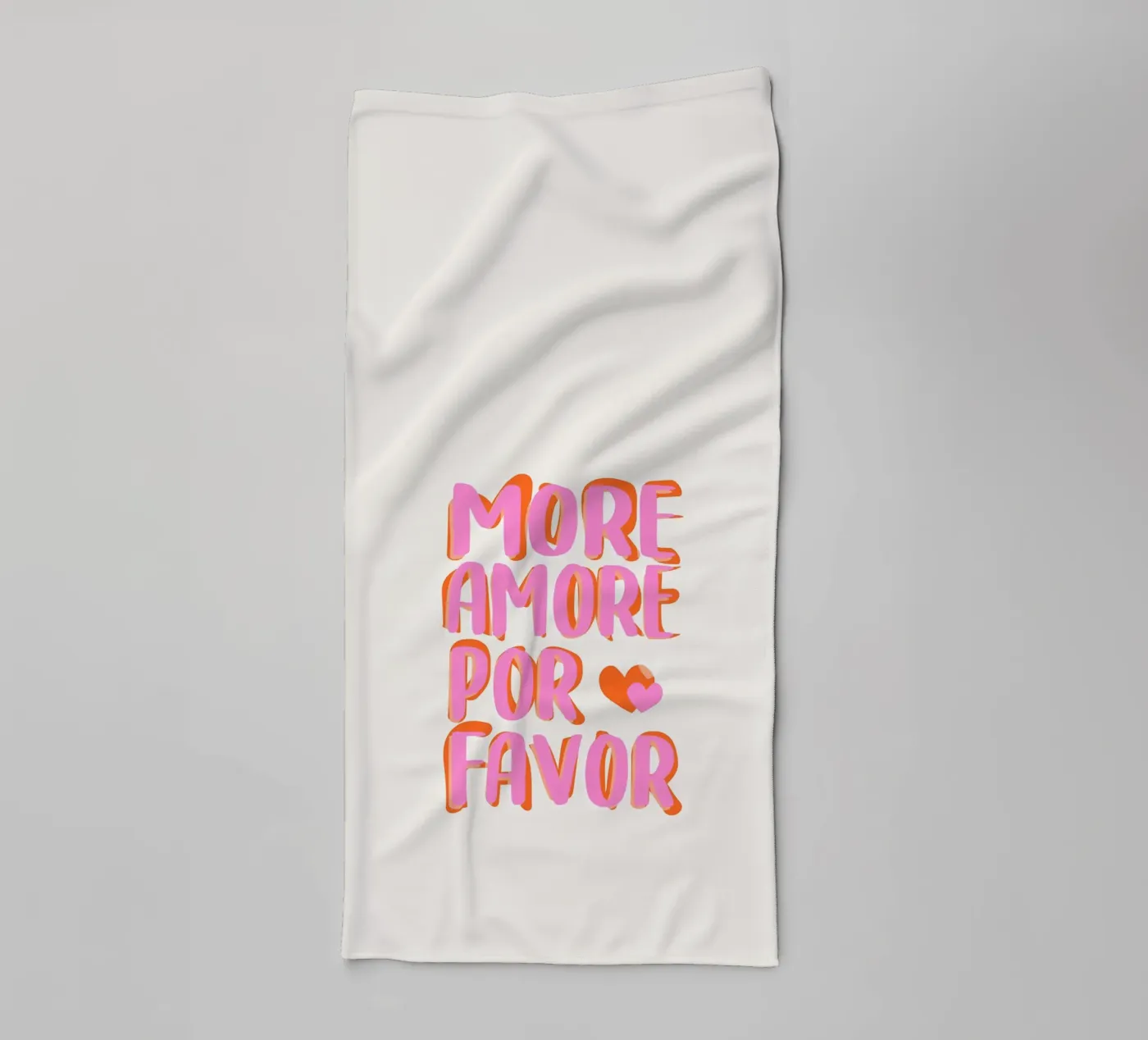More Amore por Favore asciugamano da bagno da Malou-Studio