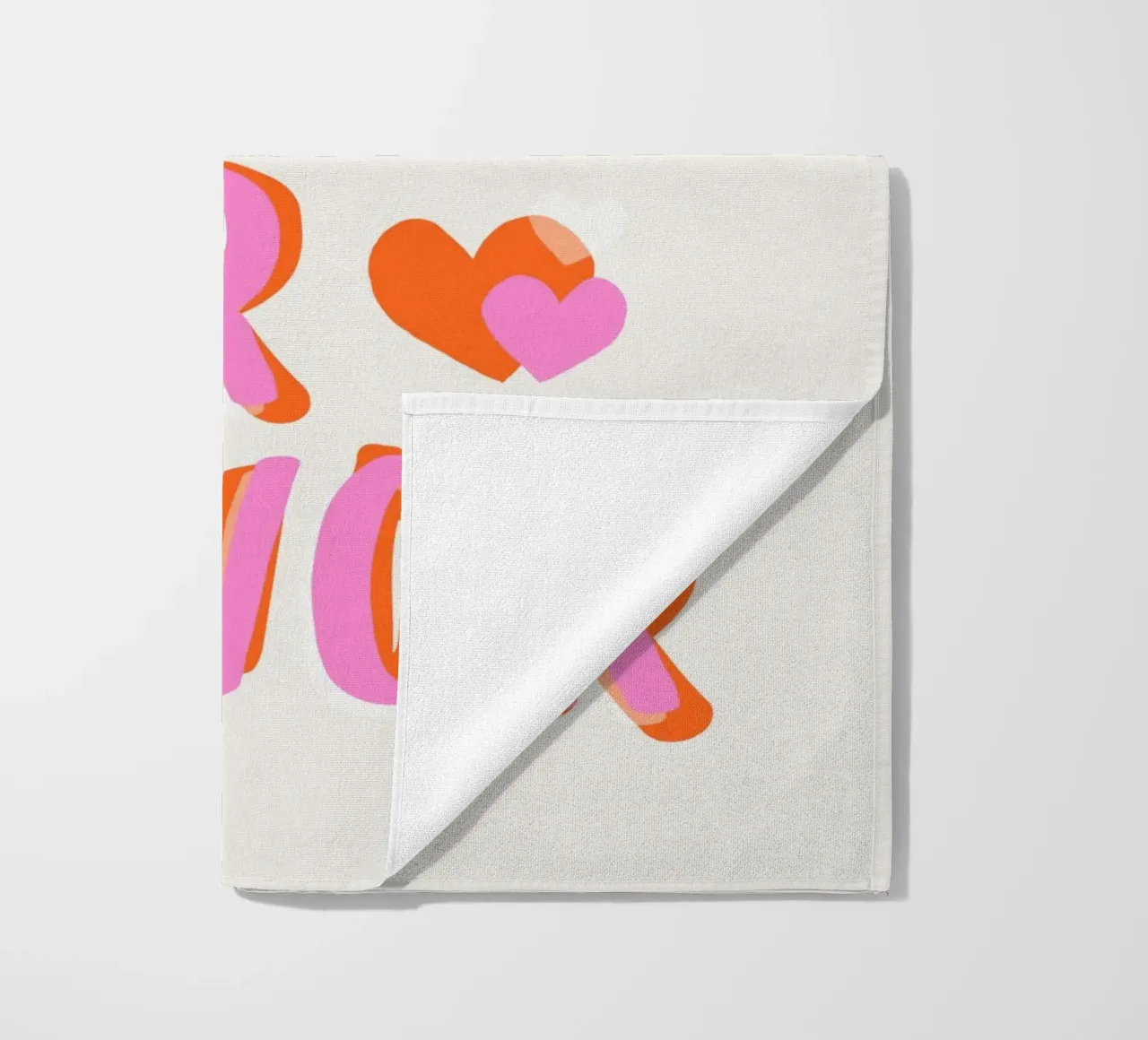 More Amore por Favore Strandtuch von Malou-Studio