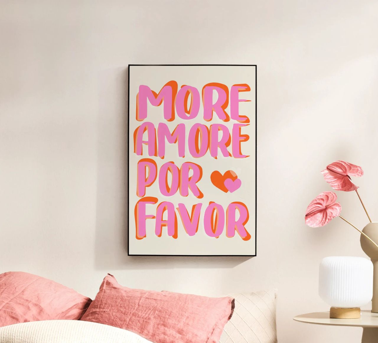 More Amore por Favore plexiglas de Malou-Studio