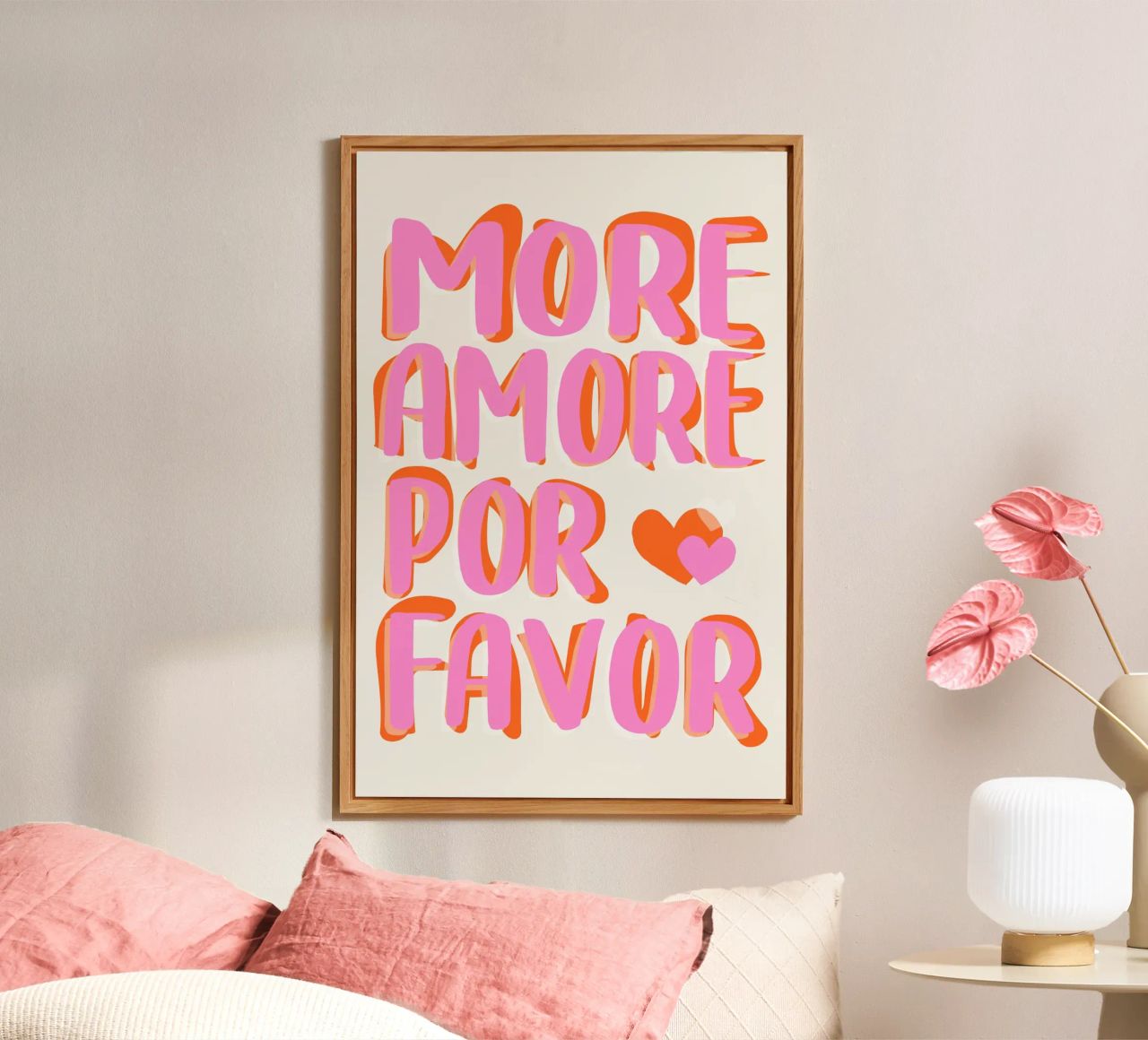 More Amore por Favore alluminio dibond da Malou-Studio