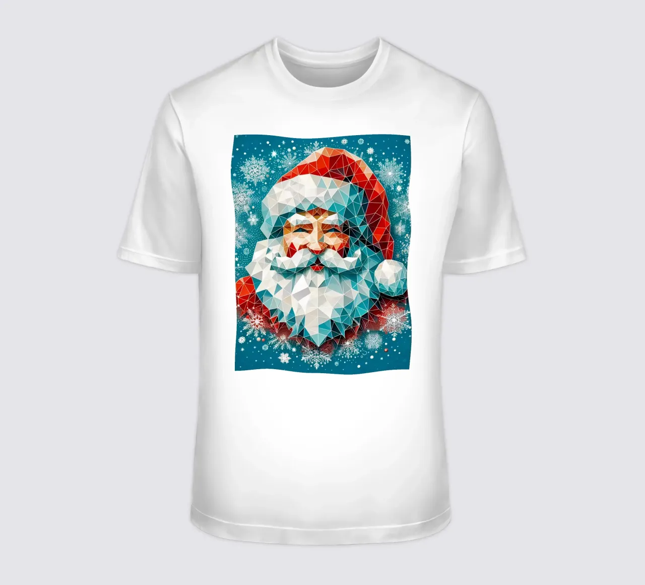 Smiling Santa t-shirt da Digital Naive