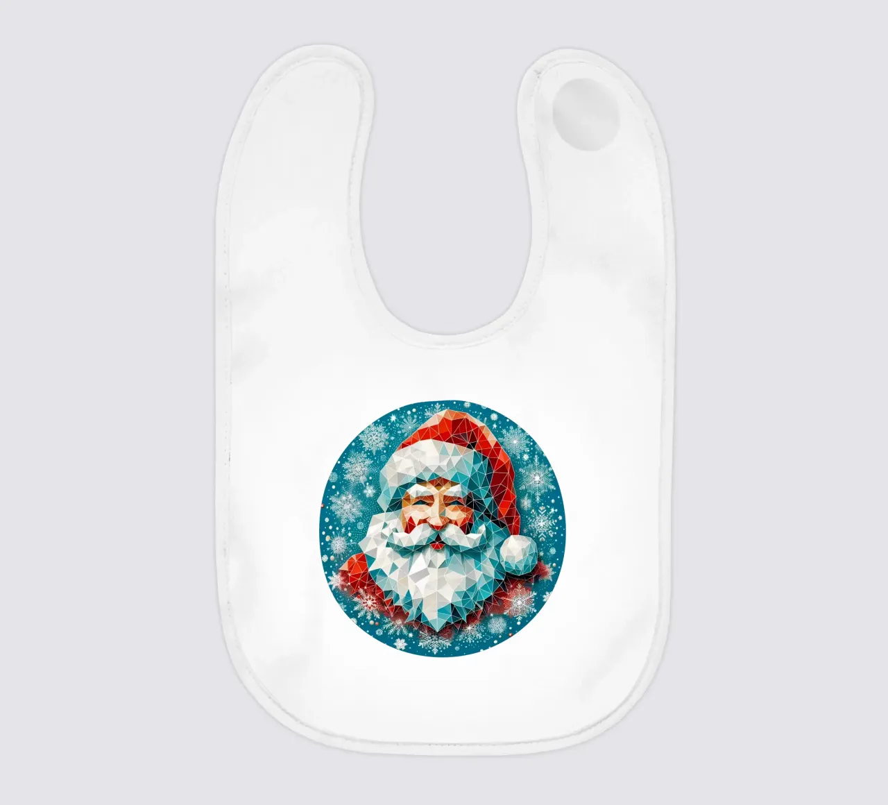 Smiling Santa bavaglino da Digital Naive