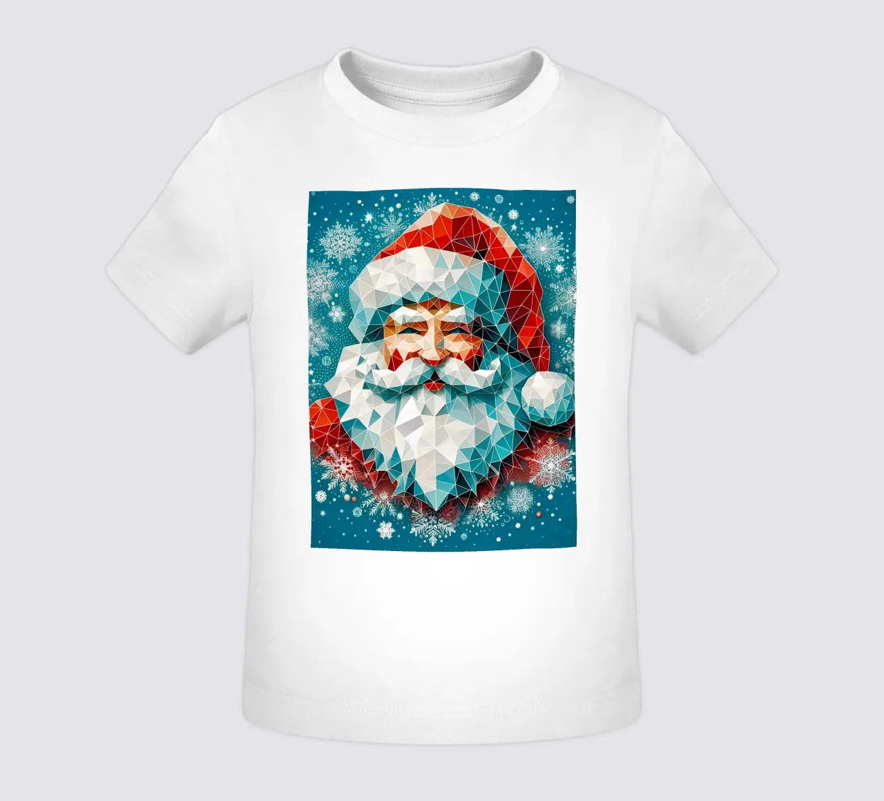 Smiling Santa maglietta neonato da Digital Naive