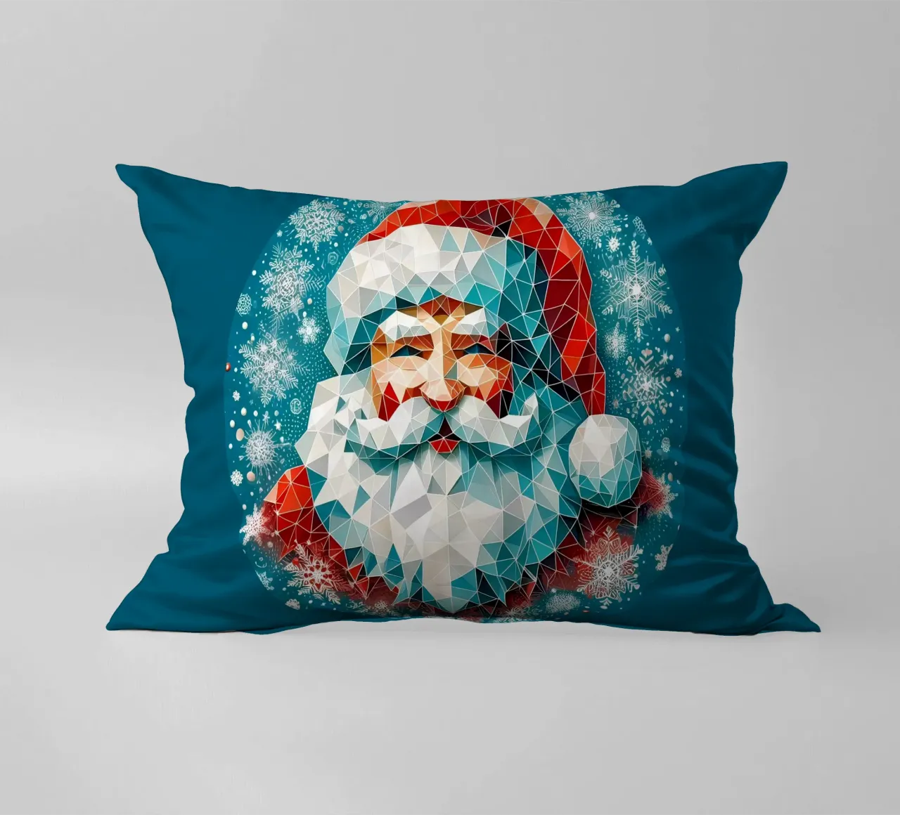 Smiling Santa cuscino da Digital Naive