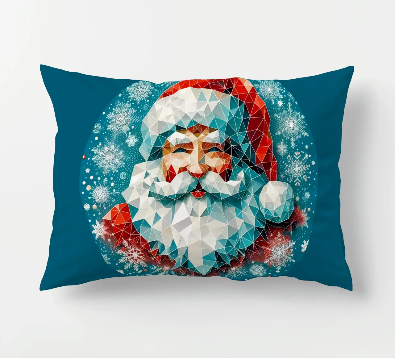 Smiling Santa cuscino da Digital Naive