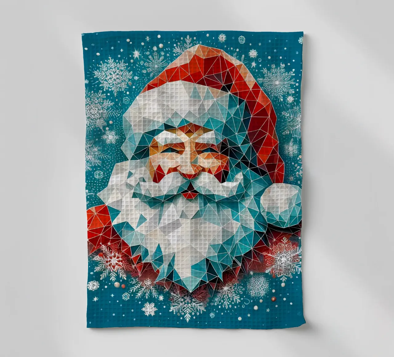 Smiling Santa canovaccio da cucina da Digital Naive