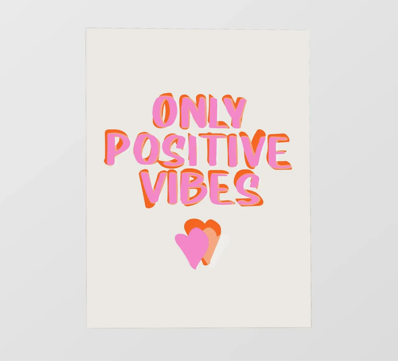 Only positive Vibes pellicola backlit da Malou-Studio