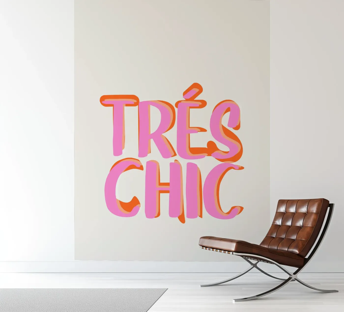 Trés Chic fotobehang van Malou-Studio