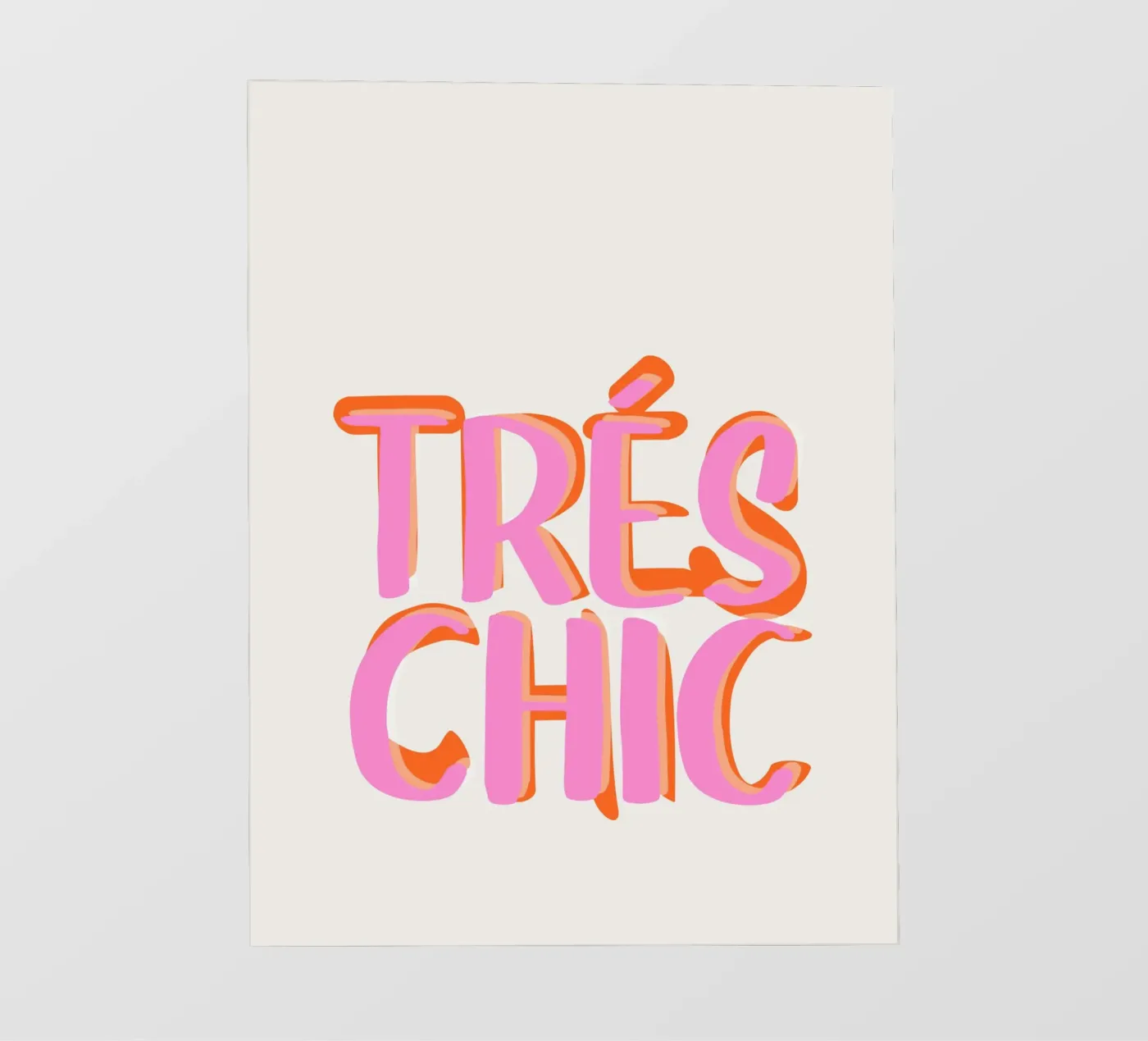 Trés Chic fotobehang van Malou-Studio