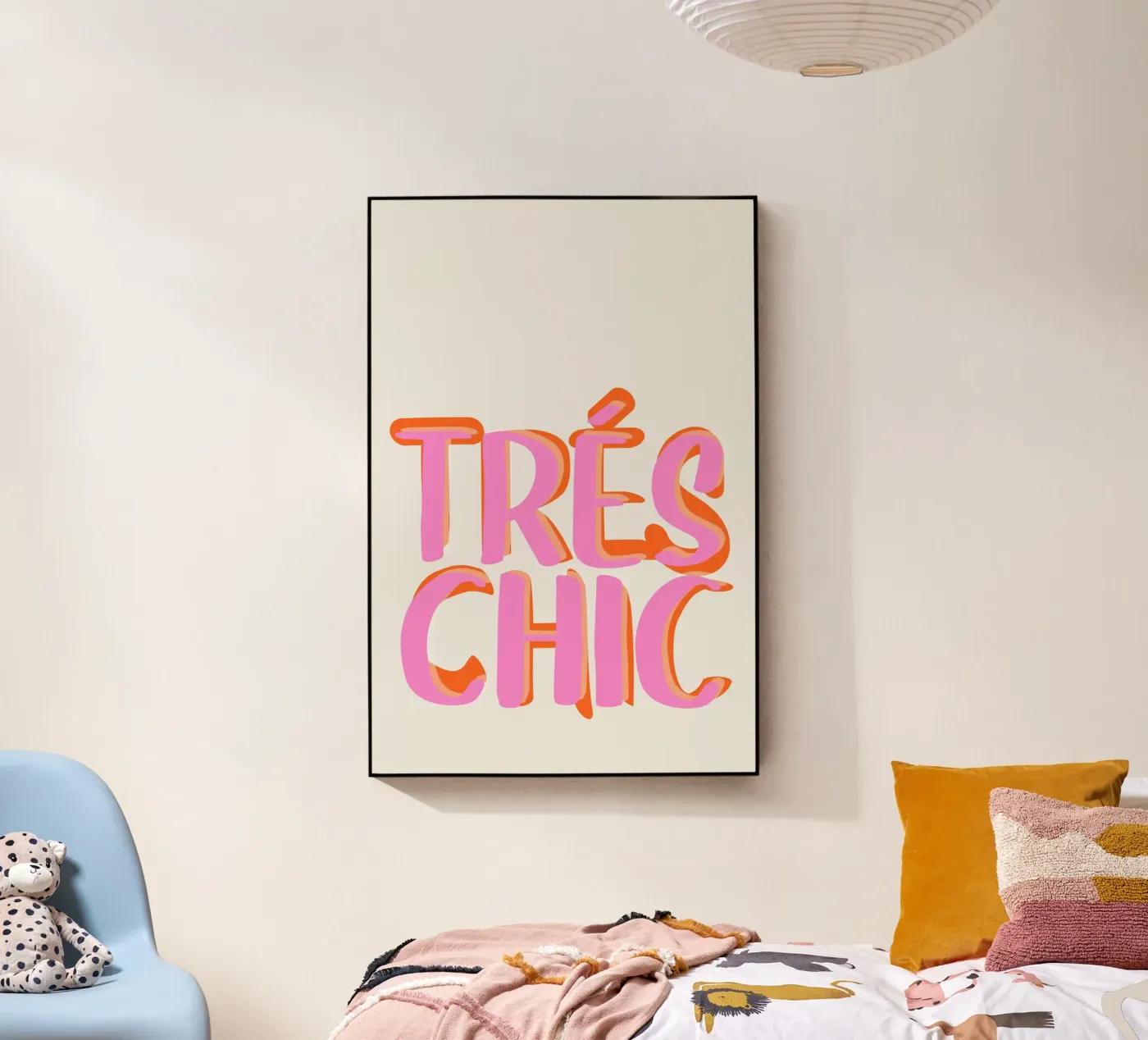 Trés Chic Acryl-Glas von Malou-Studio