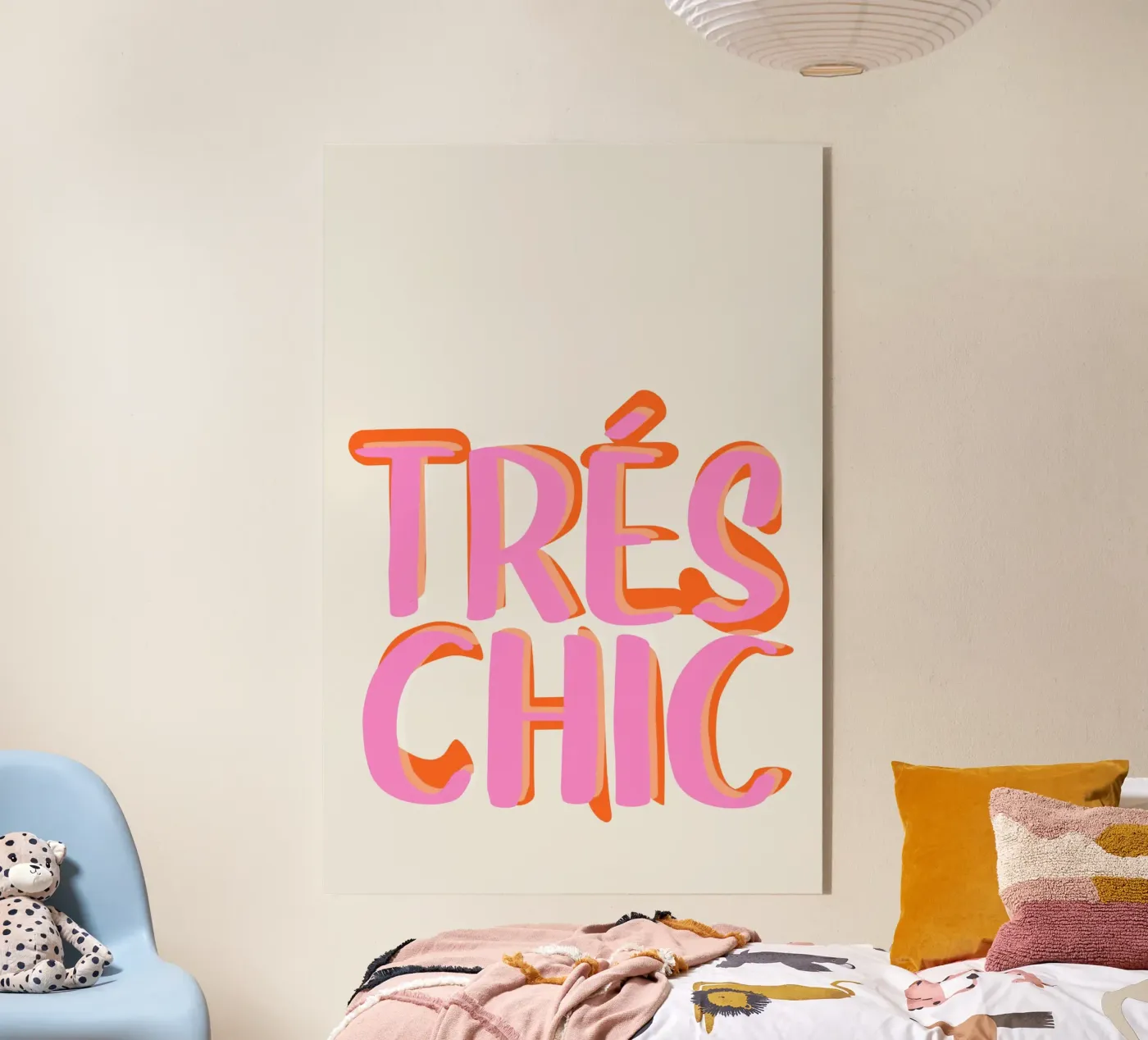 Trés Chic Acryl-Glas von Malou-Studio